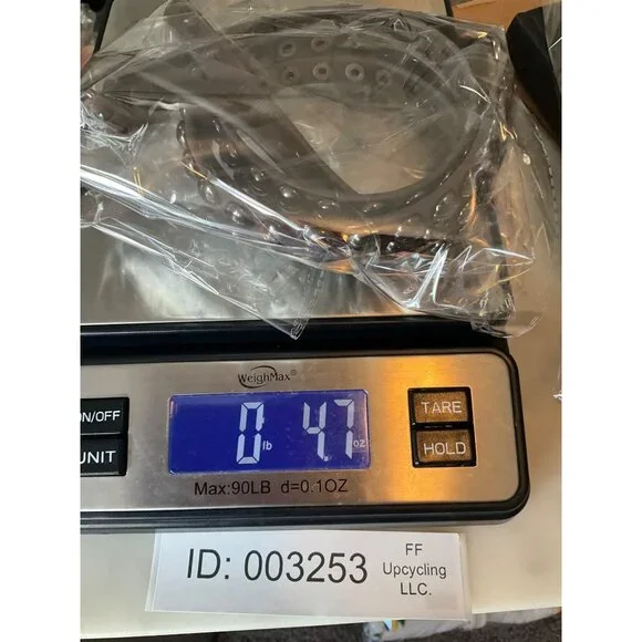 Double Studded Leather Belt Womens Sz Medium Brown Boho Goth Grunge*READ - Picture 8 of 8